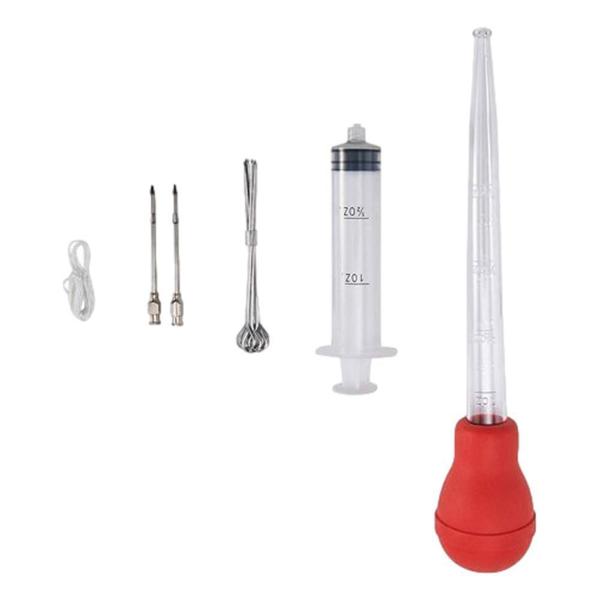 Kit Baster Para Aves -Inejtor De Tempero Interno Farberware Imagem de Kit Baster Para Aves -Inejtor De Tempero Interno Farberware