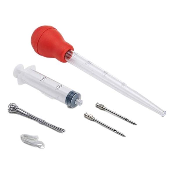 Kit Baster Para Aves -Inejtor De Tempero Interno Farberware Imagem de Kit Baster Para Aves -Inejtor De Tempero Interno Farberware