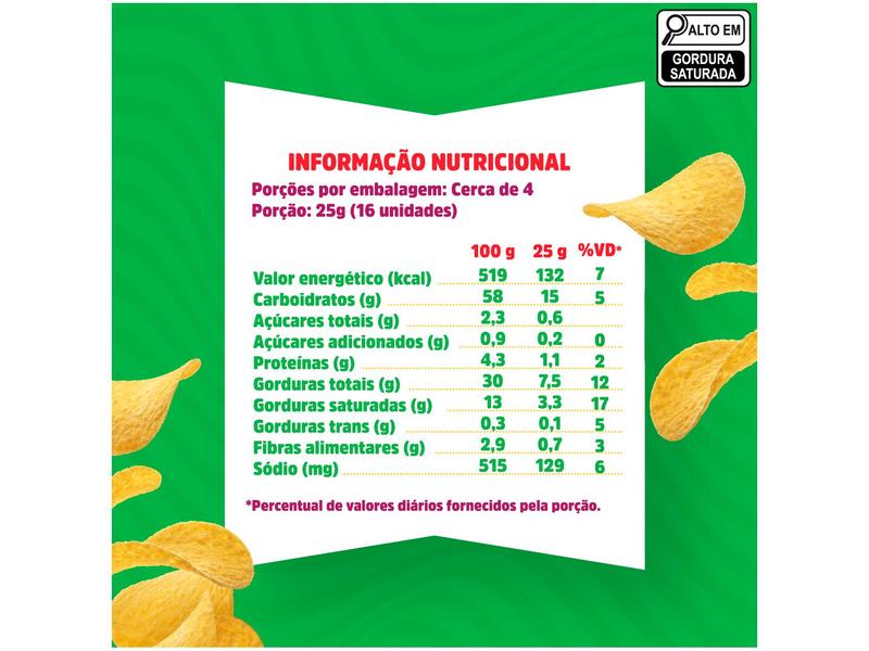 Imagem de Kit Batata Pringles Creme e Cebola 109g 6 Unidades