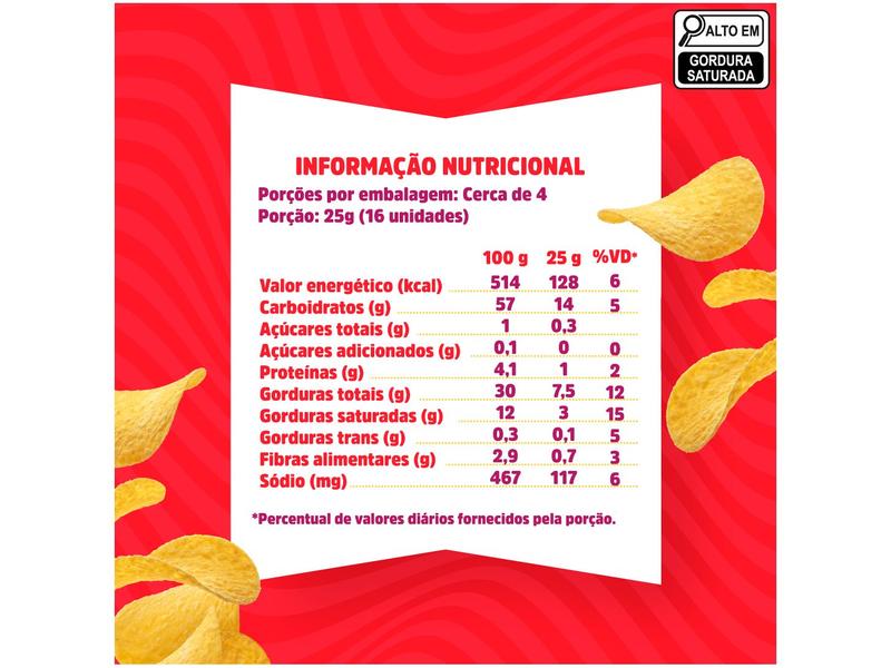 Imagem de Kit Batata Pringles Original 104g 3 Unidades