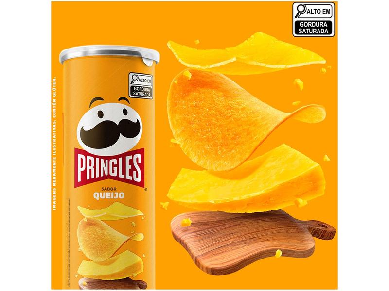 Imagem de Kit Batata Pringles Queijo 109g 6 Unidades