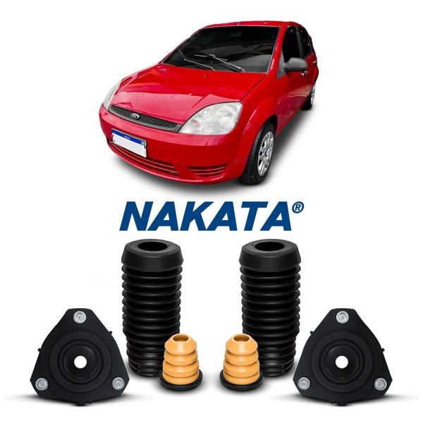 Imagem de Kit Batedor Batente Dianteiro Ford Fiesta Hatch 2002 A 2010