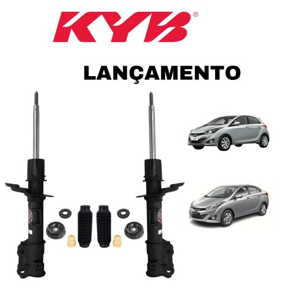 Imagem de Kit Batente + Amortecedor Nova Linha Kayaba Klassic Hyundai Hb20 2019 Dianteiro