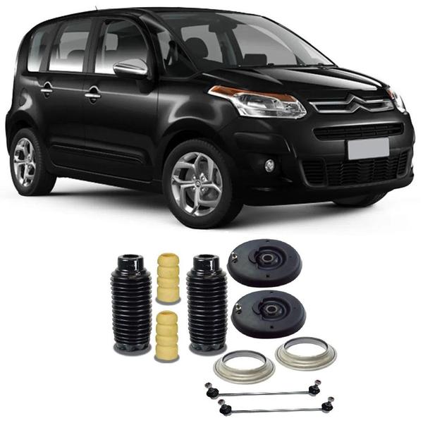 Imagem de Kit Batente + Bieleta Citroen C3 Picasso Dianteira 2011 Até 2017 O Par