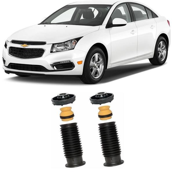 Imagem de Kit Batente Chevrolet Cruze 2011 Até 2017 Dianteiro - O Par