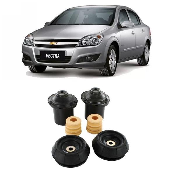 Imagem de Kit Batente Chevrolet Vectra Impacto Reposição Automotiva Dianteiro - (2006 Até 2011) O Par