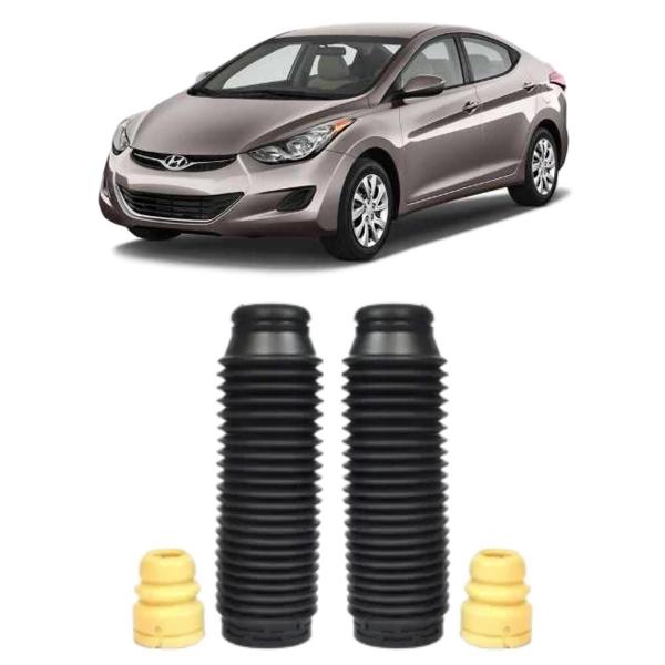 Imagem de Kit Batente Coifa Amortecedor Dianteiro Hyundai Elantra 11/.