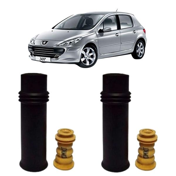 Imagem de Kit Batente Coifa Amortecedor Traseiro Peugeot 307