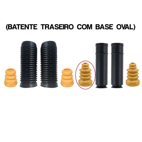 Imagem de Kit Batente Coifa Dianteiro Traseiro Audi Q3 2012 2013 2014