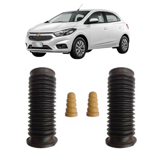 Imagem de Kit Batente Coifa do Amortecedor Dianteiro Chevrolet Onix