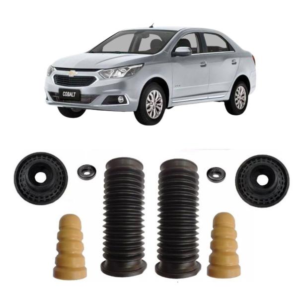 Imagem de Kit Batente Coxim Amortecedor Dianteiro Chevrolet Cobalt