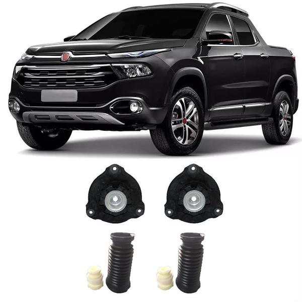 Imagem de Kit Batente Fiat Toro Dianteiro 2015 Até 2020 O Par