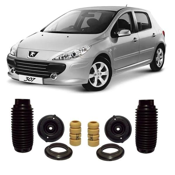 Imagem de Kit Batente Peugeot 307 Impacto Reposição Automotiva Dianteiro - (2002 Até 2011) O Par