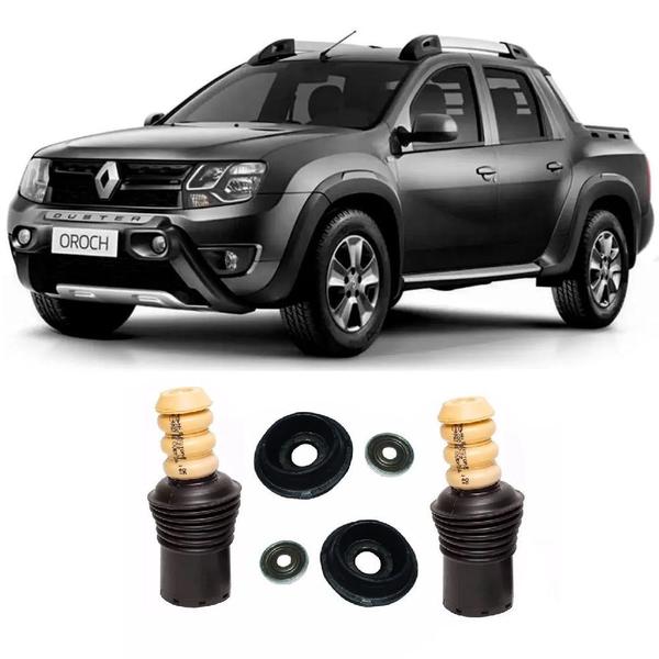 Imagem de Kit Batente Renault Duster Oroch Dianteiro 2016 Até 2020 O Par