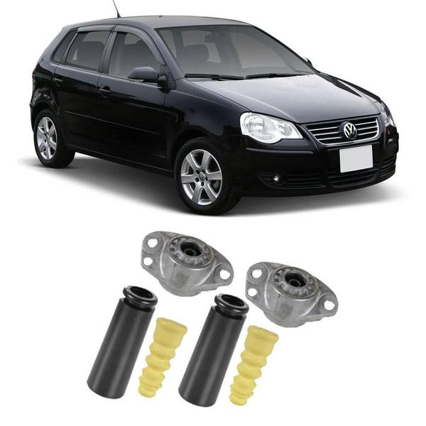 Imagem de Kit Batente Volkswagen Polo Traseiro (2002 Até 2014) O Par