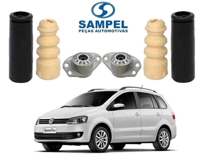 Imagem de Kit batentes traseiros sampel volkswagen spacefox 1.6 2010 a 2014