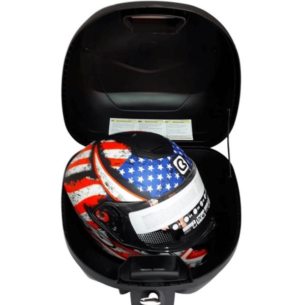 Kit Bau Givi E30Nt + Suporte Givi Sr1174 P Honda Elite 125 Imagem de Kit Bau Givi E30Nt + Suporte Givi Sr1174 P Honda Elite 125