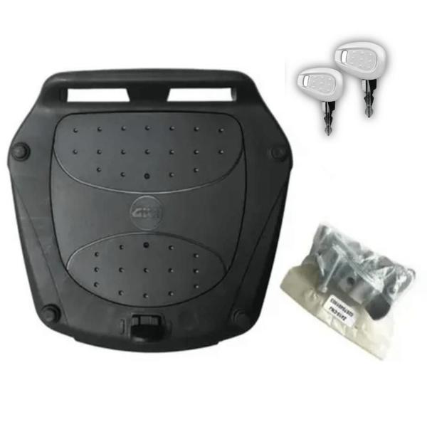 Kit Bau Givi E30Nt + Suporte Givi Sr1174 P Honda Elite 125 Imagem de Kit Bau Givi E30Nt + Suporte Givi Sr1174 P Honda Elite 125