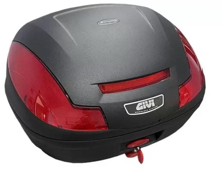 Imagem de Kit Bau Givi E470N + Suporte Scam Spto200 Honda Nc750X 13A21