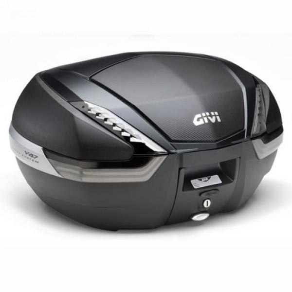 Imagem de Kit Bau Givi V47Nnt + Suporte Givi Sr6415 Para Tiger 900