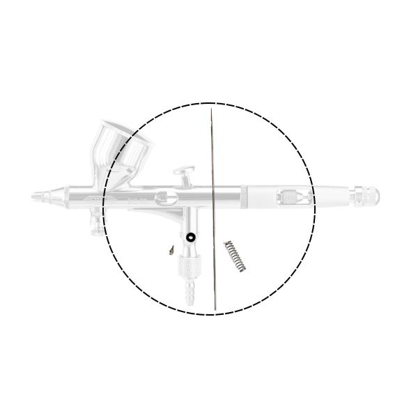 Imagem de Kit bc60-02 (peças 682, 697, 699 e 700) aerografo bc 60