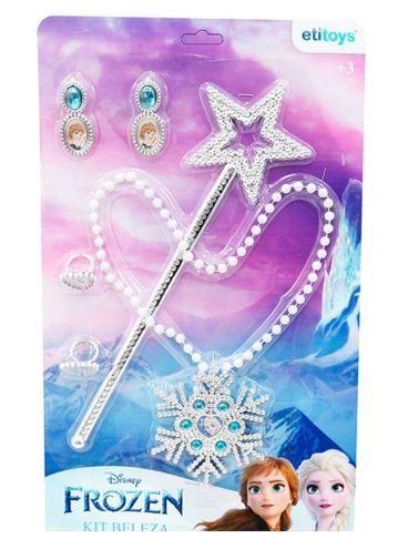 Imagem de Kit Beleza Infantil Etitoys Frozen 6 Peças