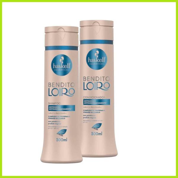 Imagem de Kit Bendito Loiro Haskell com Shampoo e Condicionador 300ml