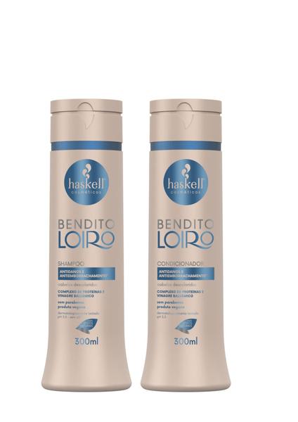 Imagem de Kit Bendito Loiro Haskell Shampoo 300ml +Condicionador 300ml