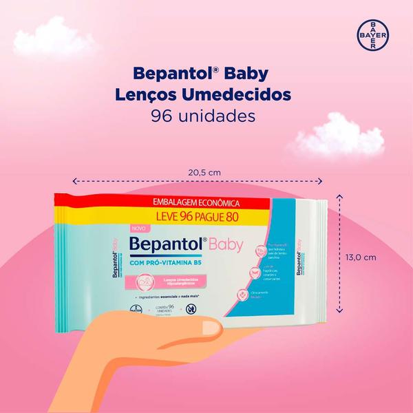 Imagem de Kit Bepantol Baby Lenços Umedecidos Para Bebês