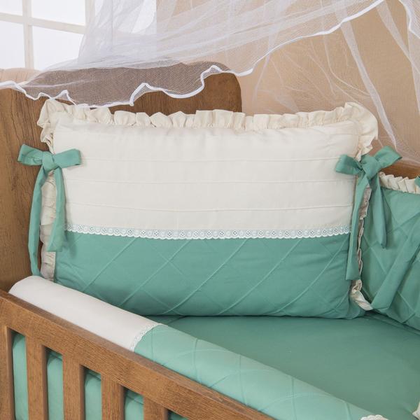Kit berço americano luxo para bebe menino antony 13 peças - Miguel Baby Imagem de Kit berço americano luxo para bebe menino antony 13 peças
