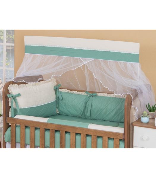 Kit berço americano luxo para bebe menino antony 13 peças - Miguel Baby Imagem de Kit berço americano luxo para bebe menino antony 13 peças