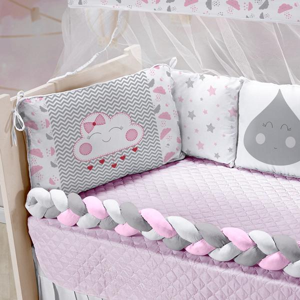 Kit Berço Padrão Americano e Nacional Para Bebe 12 Peças Completo - DondaBaby Imagem de Kit Berço Padrão Americano e Nacional Para Bebe 12 Peças Completo