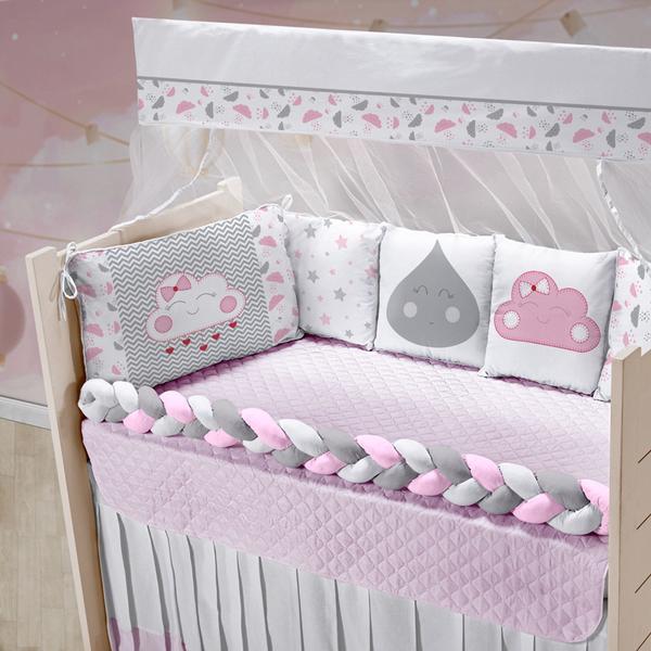 Kit Berço Padrão Americano e Nacional Para Bebe 12 Peças Completo - DondaBaby Imagem de Kit Berço Padrão Americano e Nacional Para Bebe 12 Peças Completo