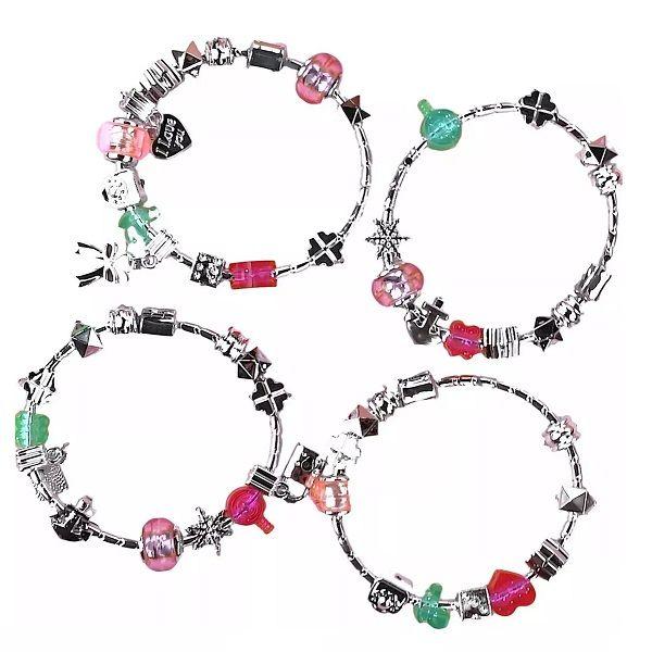 Imagem de Kit Berloques Pulseiras Colares Infantil Makebrinq MK27