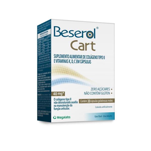 Imagem de Kit Beserol Cart Com 4 Unidades De 30 Cápsulas Cada