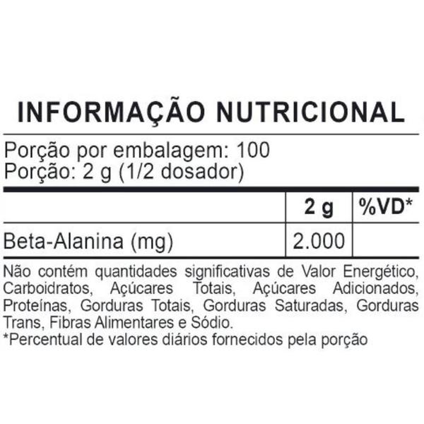 Imagem de kit Beta Alanina 100% Pure (200g) Atlhetica Nutrition 3 unidades