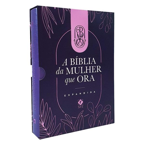 Imagem de Kit Bíblia da Mulher que Ora Grande Roxa + 365 Mensagens Diárias Charles Spurgeon Clássica