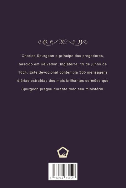 Imagem de Kit Bíblia de Estudos e Sermões Charles Spurgeon NVT + 365 Mensagens Diárias - Clássico