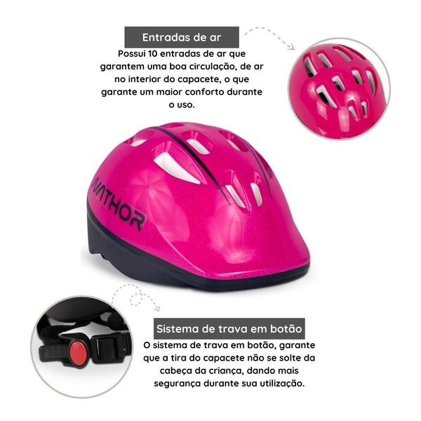 Imagem de Kit Bicicleta Balance Infantil Bike Love 2 Aro 12 E Capacete