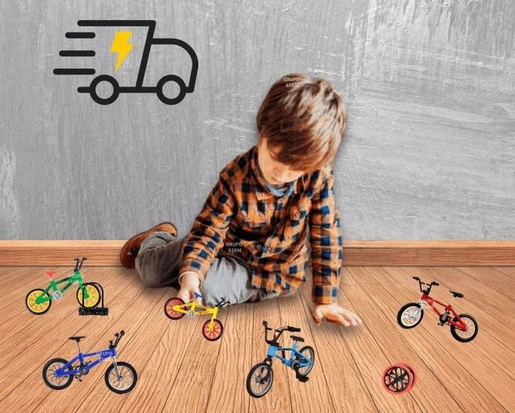 Imagem de Kit Bicicleta de Dedo Extreme Sports + Acessórios de troca Mini Bike Montagem Infantil Brinquedos Crianças Adulto