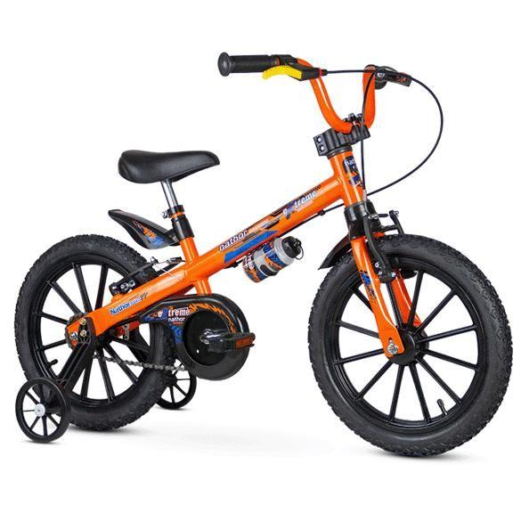 Imagem de Kit Bicicleta Infantil Aro 16 Extreme + Capacete + Sinalizador LED