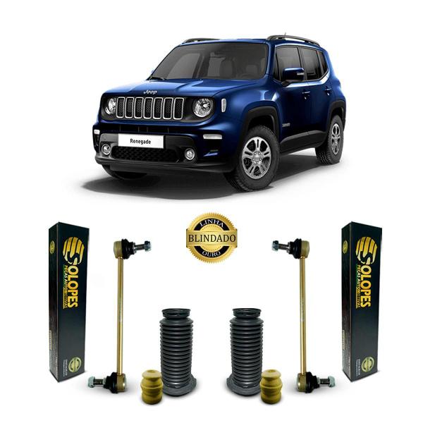 Kit Bieleta Suspensão Traseira Renegade 2015 A 2020 Blindado - Solopes Imagem de Kit Bieleta Suspensão Traseira Renegade 2015 A 2020 Blindado
