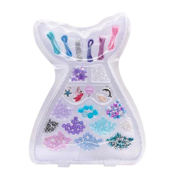 Imagem de Kit Bijuterias Infantil - Biju Collection - Kit Sereia Pocket - DM Toys