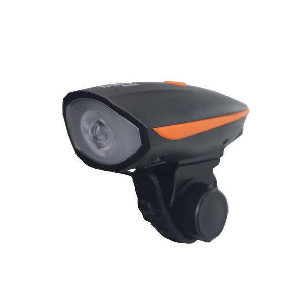 Imagem de Kit Bike Farol Bicicleta com Buzina + Lanterna Traseira Recarregáveis USB