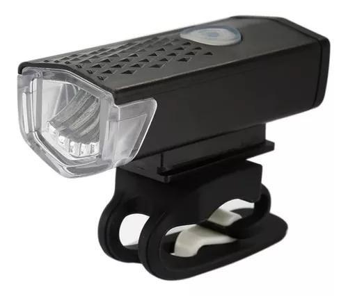 Imagem de Kit Bike Farol Frontal + Traseiro Ultra Led Usb Recarregável