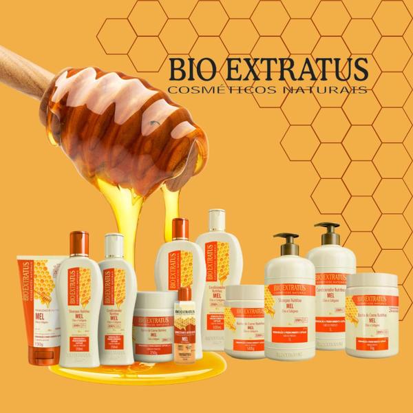 Imagem de Kit Bio Extratus 1L Nutritivo Mel Sh+Cond