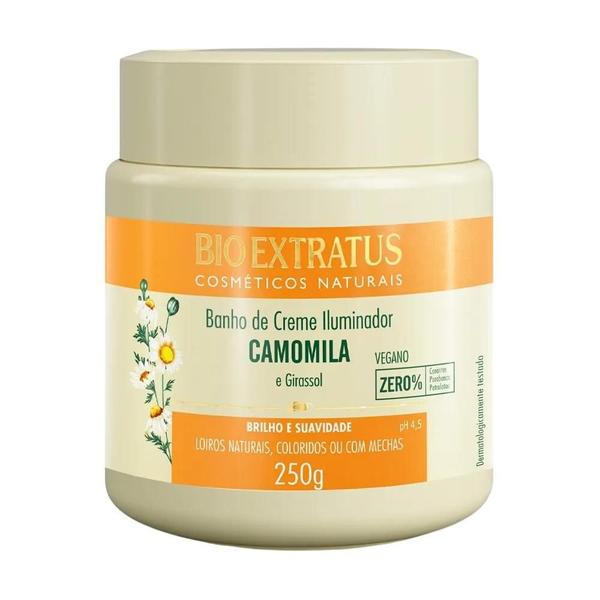 Imagem de Kit Bio Extratus Camomila Sh Cond E Banho De Creme (250Ml/G)