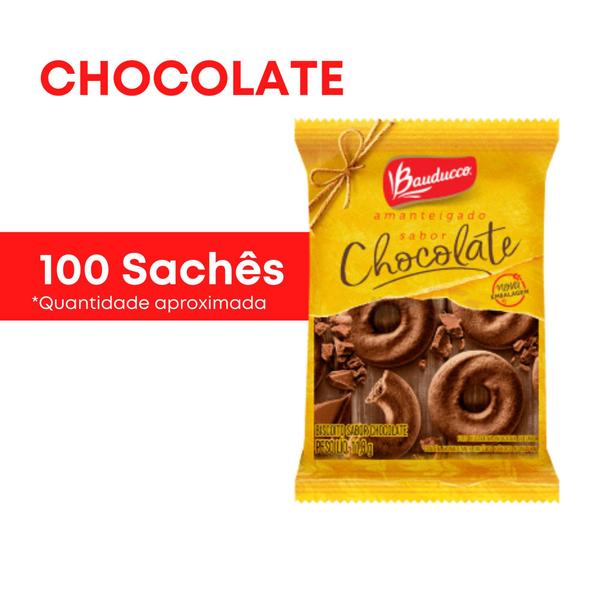 Imagem de Kit biscoito bauducco sabores diversos - 400 sachês