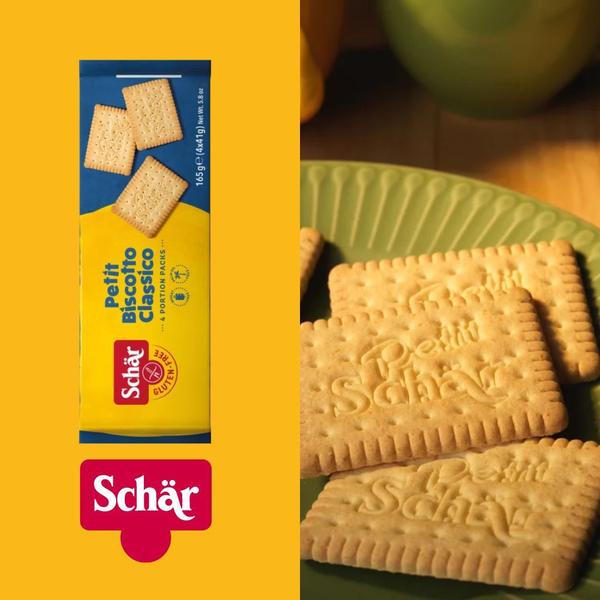 Imagem de Kit Biscoito Clássico Petit Dr. Schar 165g - Caixa com 12 unidades