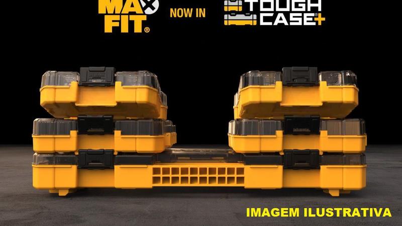 Imagem de Kit Bits e Brocas Maleta Tough Case Tstak 160pçs Dewalt DWAMF160